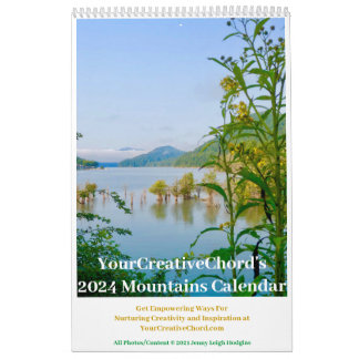YourCreativeChord Mountains 2024カレンダー カレンダー