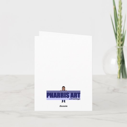 You're 3 Happy Birthday Card カード (裏面)