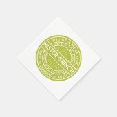 You're a Mean One Mister Grinch Quote スタンダードカクテルナプキン (角)