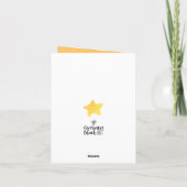 You're A Star Card カード (裏面)