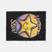You're A Star Compliment Day Motivational Design  フリースブランケット (正面(横))