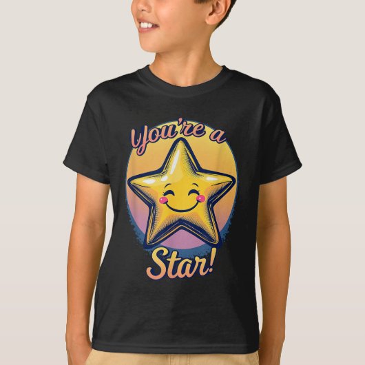 You're A Star Compliment Day Motivational Design  Tシャツ (正面)
