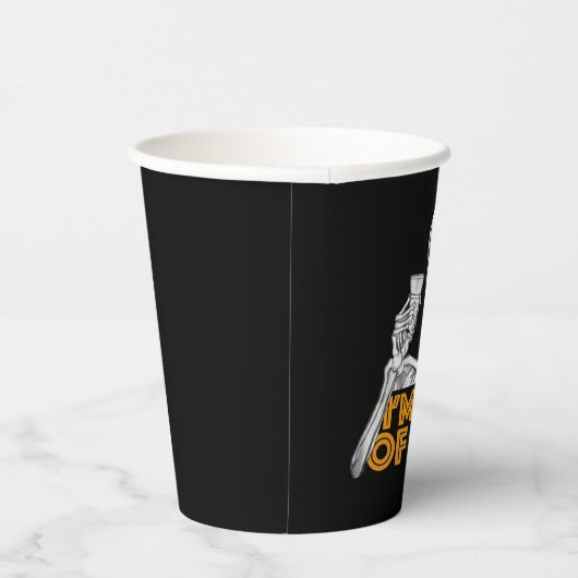 "You're already dead." 紙コップ (右)