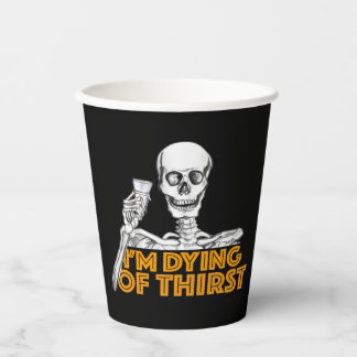 "You're already dead." 紙コップ