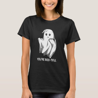 You're Boo tiful Ghost Pumpkin Halloween Fan Geise Tシャツ