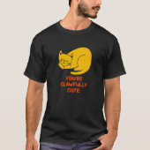 You're Clawfully Cute Cat  Couples Kitten Tシャツ (正面)