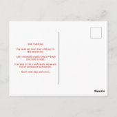 Youre Dinomiiteバレンタインデンかわいい恐竜の愛 ポストカード (裏面)