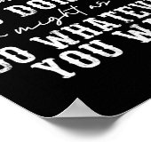 Youre Ed If U Do And Ed If U Dont  ポスター (角)