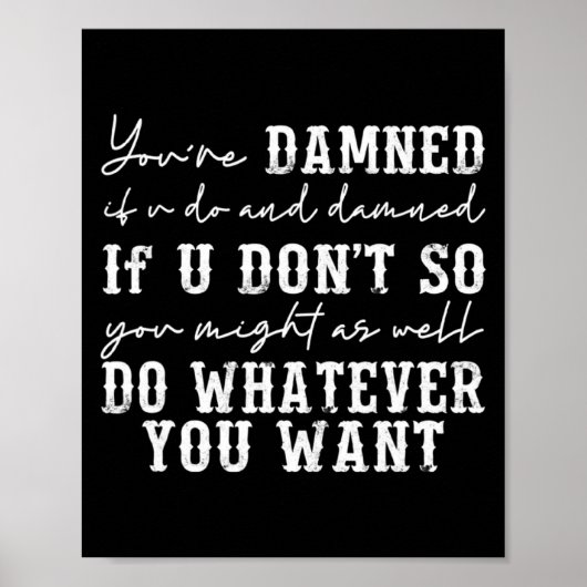 Youre Ed If U Do And Ed If U Dont  ポスター (正面)