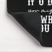 Youre Ed If U Do And Ed If U Dont  マウスパッド (コーナー)