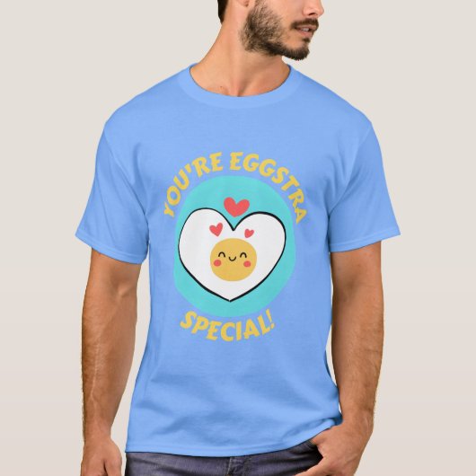 Youre Eggstra Special Egg Pun retro Tシャツ (正面)