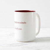 You're Everything to Me – Romantic Custom Gift Mug ツートーンマグカップ (正面右)