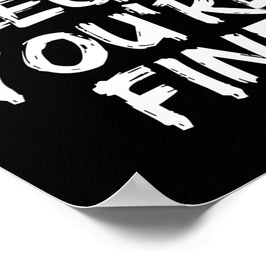 You're Fine Funny Running  ポスター (角)