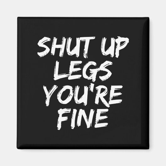 You're Fine Funny Running マグネット (正面)