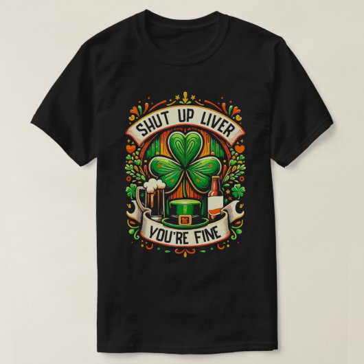 Youre Fine Irish St Patricks Day Drking Tシャツ (デザイン正面)