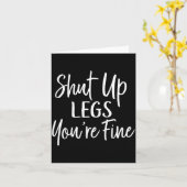 You're Fine Shirt For Gym - Funny Workout  カード (黄色い花)