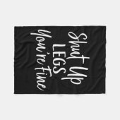 You're Fine Shirt For Gym - Funny Workout  フリースブランケット (正面(横))