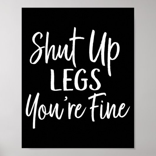 You're Fine Shirt For Gym - Funny Workout  ポスター (正面)