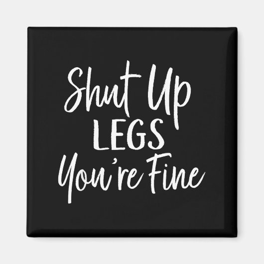 You're Fine Shirt For Gym - Funny Workout  マグネット (正面)