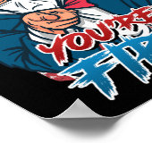 Youre Fired Independence DayパーティーUsa Sam Uncle P ポスター (角)