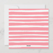 You're Flamazing | Flamingo Valentines Day Class シーズンカード (裏面)