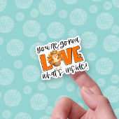 You're Going to Love What's Inside Fall Turkey シール