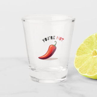 You're Hot Chilli Shot Glass ショットグラス
