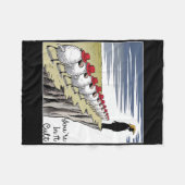 You're In A Cult - Funny Anti Trump フリースブランケット (正面(横))