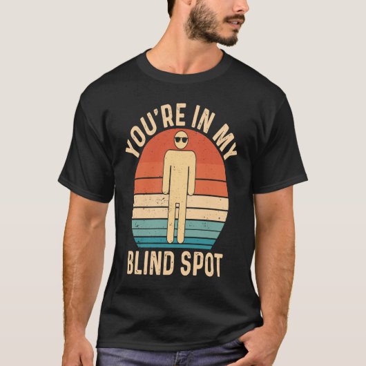 You're in My Blind Sport Retro blind Tシャツ (正面)