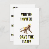 YOU'RE INVITED! SAVE THE DATE! セーブザデート (正面/裏面)