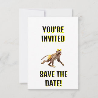 YOU'RE INVITED! SAVE THE DATE! セーブザデート