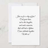 You're Invited to an Adventure 招待状 (裏面)