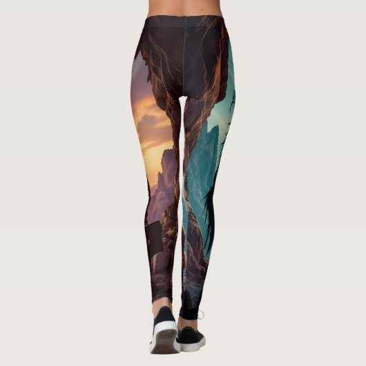 You're Late Again Caveman!" No 1 レギンス (裏面)