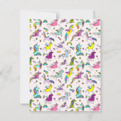 You're Magical, Cute Unicorn Kids Valentine's Day  ノートカード (裏面)