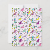 You're Magical, Cute Unicorn Kids Valentine's Day  ノートカード (裏面)