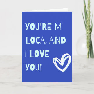 You're mi local and I love you カード