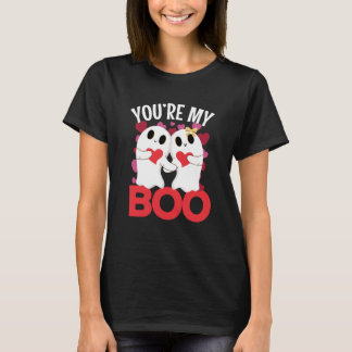You're My Boo Ghost with heart for Valentine's Day Tシャツ