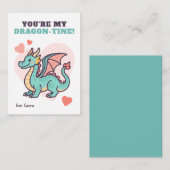 You're My Dragon-Tine Kids Valentine ノートカード (正面/裏面)