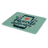 You're My Favorite Notification Digital Affection カッティングボード (角)