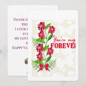 You're my Forever シーズンカード (正面/裏面)