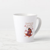 You're My Greatest Adventure – Romantic Flying カフェラテマグ (右アングル)