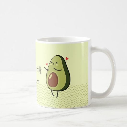 you're my half コーヒーマグカップ (右)