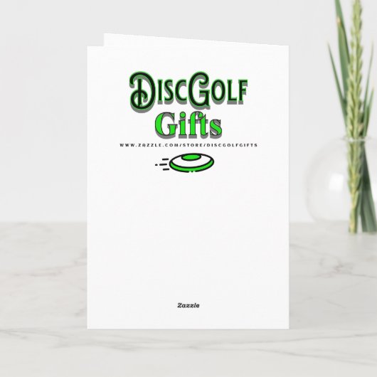 You're my Hole in One Valentine's Day | Disc Golf カード (裏面)