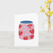 You're My Jam の挨拶 カード (黄色い花)