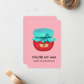 You're My Jam Valentine, Kids School Classroom ノートカード (正面/裏面インサイチュ)