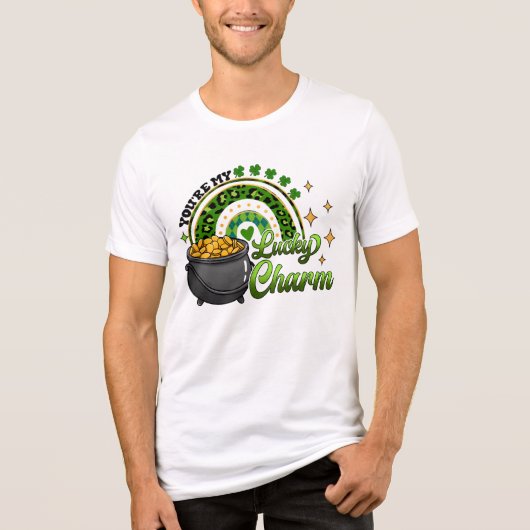 You're My Lucky Charm St. Patrick's Day トライブレンドＴシャツ (正面)
