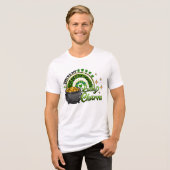 You're My Lucky Charm St. Patrick's Day トライブレンドＴシャツ (正面全面)