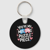 You're My Missing Puzzle Piece Valentine Matching キーホルダー (正面)