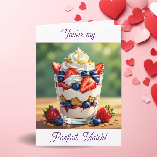 You're My Perfect Match | Happy Valentine's Day カード