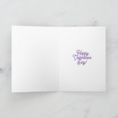 You're My Perfect Match | Happy Valentine's Day カード (内部)